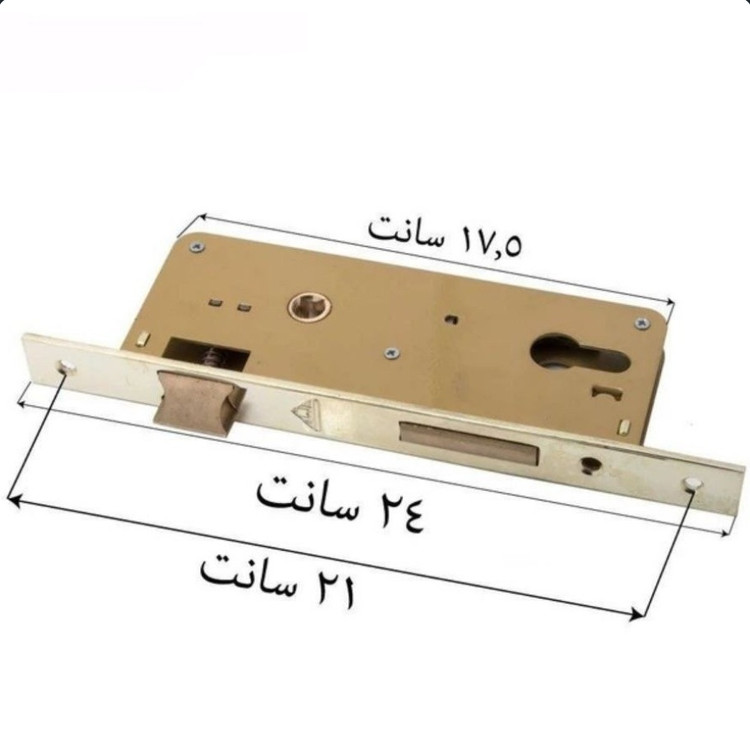 قفل سوییچی دلتا مدل ۰۴۱ سایز ۶.۵ سانتی متر