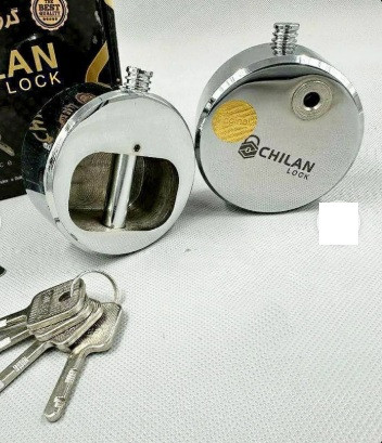 قفل کتابی چیلان پشت بسته بدنه فولادی ضدبرش ضد اسید 85